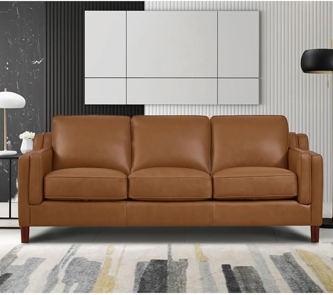 leather reclining sofa