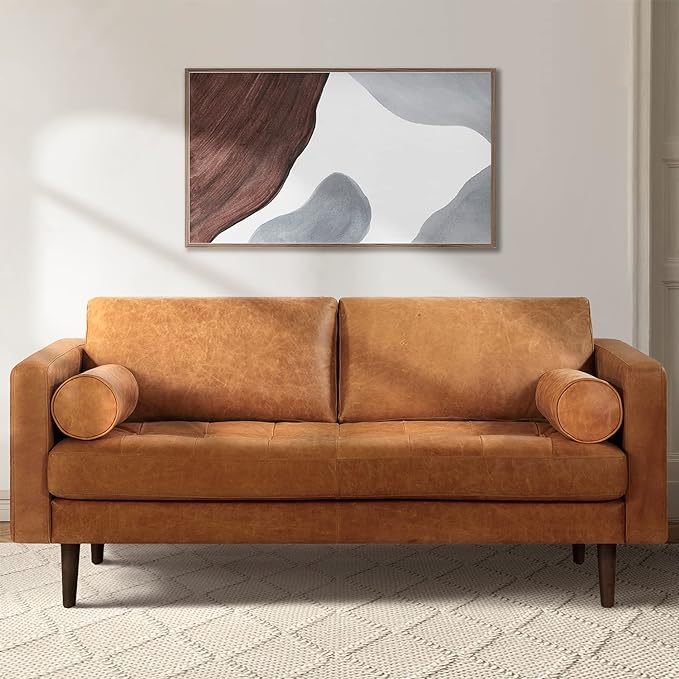 leather sofa