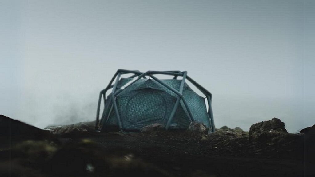A dometic inflatable tent that is best for 2-3 people for stress-free setup as it inflates quickly.