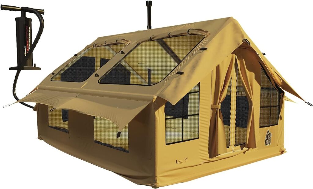 Panda inflatable tent camping for 2-8 persons.