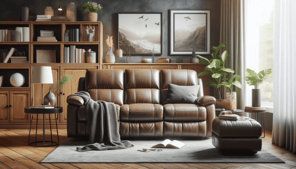 leather recliner sofa